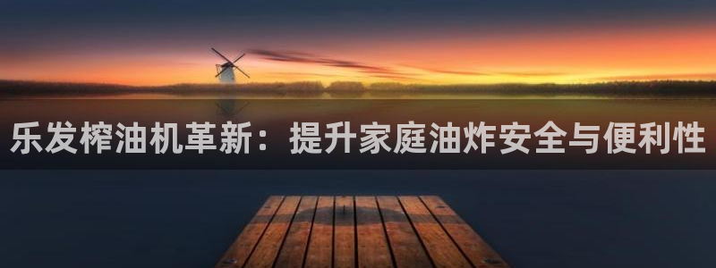 恒行集团总部：乐发榨油机革新：提升家庭油炸安全与便利性