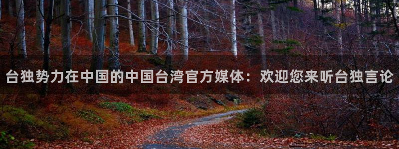 恒行2注册：台独势力在中国的中国台湾官方媒体：欢迎您来听台独言论